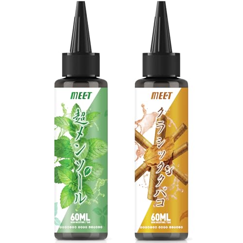 �d�q�^�o�R ���L�b�h 2�����Z�b�g 120ml ��e�� vape���L�b�h �j�R�`���Ȃ� �^�[���Ȃ� �x�C�v ���� E-Liquid MEET�u�������\�[�����N���V�b�N�^�o�R�v