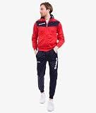 Hecho 100% de poliéster Givova Visa Chandal, Hombre, Multicolor (Rosso/BLU), L