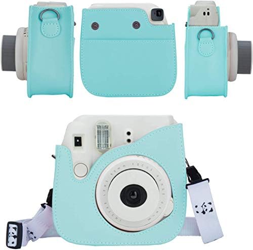 ZWOOS 13-in-1 Accessories Kit for Fujifilm Instax Mini 8 / Mini 9, Camera Case for Instax Mini 8/ Mini 9(Ice Blue)