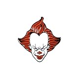 Geschlecht: Unisex Film Clown Emaille Pins Papierboot Flugzeug Abzeichen Broschen Eddie De Clown Anstecknadel Horror Film Schmuck Geschenk-Stil 8
