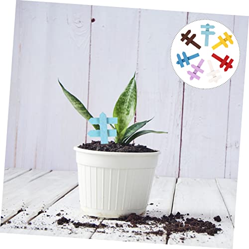 Happyyami 20 Unidades Rótulo Da Planta Decoração De Flores Decoração De Casa Plantadores Suculentos