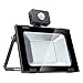 Produktbild 50W warmweiß Led Strahler mit Bewegungsmelder, Shinning-Star Fluter, Floodlight, Außenstrahler, IP65 wasserfeste Lampe, 5000LM, 2800 - 3200 K, Leuchte für Garten, Garage, Keller usw.