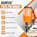 KAMSIN P625 23 Gauge Pneumatic Pin Nailer Kit Headless Pinner 1/2