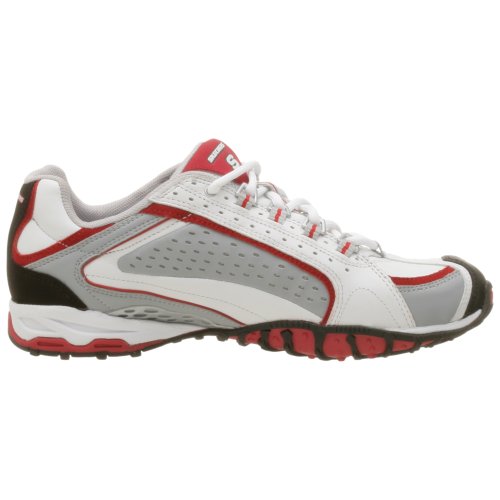 Skechers Skechers Sport Women's Sky Rockets Blast Off Sneaker, White/Gray/Black, 9 B(M) US
