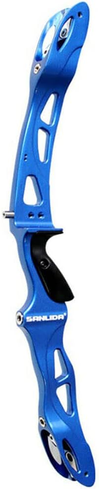 25 Inch ILF Bow Riser Aluminum Alloy Takedown Recurve Bow Handle Grip Right Hand for Archery Competition Shooting