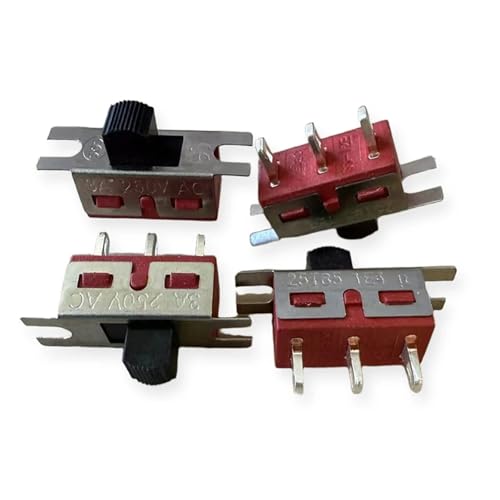 Interruptor SS-12E07 para rizador y aspiradora de 3 pines 2 posiciones 3A 5