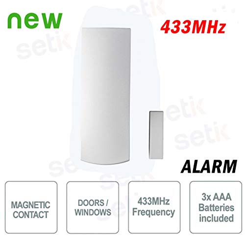 Paradox - Paradox Contatto magnetico allarme wireless porta/finestra 433Mhz - DCT10