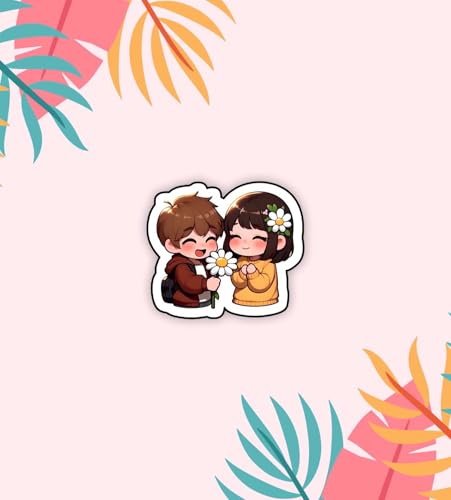 Image of Gift Me Bazar Cute Indian Couple Fridge Magnet for Valentine, Anniversary, Couple and Love Gift and Decoration | Gift for Husband Wife, Boyfriend-Girlfriend