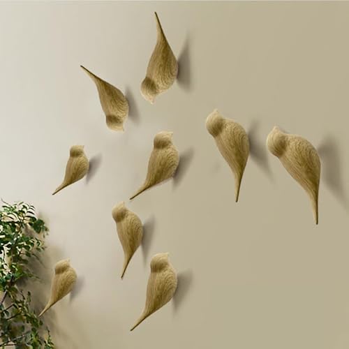 Cabilock Crochets Muraux Oiseau Créatif 3 Pièces Décoratifs Pour Chambre Cuisine Et Couloir Patères Murales Pratiques 4.33X4.13X1.38 Pouces Accessoires De Rangement Originals