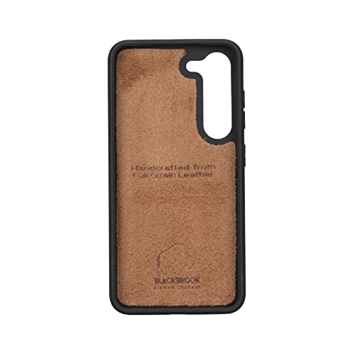 Blackbrook Samsung S23 Wallet Case Set - (2 In 1) Carson Full Grain Leather Magnetic Wallet For Case Samsung S23 (6.1”) - 4 Credit Card Slots, Cash & Clear Id Pockets With Wireless Charging #TOP5