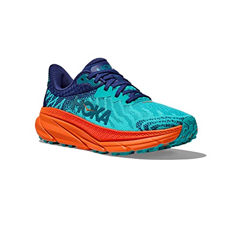 Image of Hoka Men's M Challenger ATR 7 Trainers, Ceramic Vibrant Orange, 9 Men