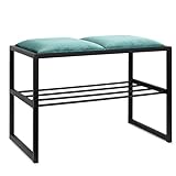 Encanta tu entrada: nuestro mueble de pasillo te ofrece a ti y a tu familia un asiento cómodo para ponerse y quitarse los zapatos. Disfruta de un poco más de comodidad cada día.