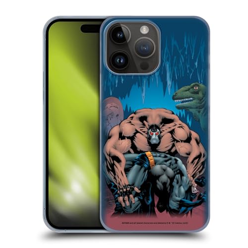 Head Case Designs Officially Licensed Batman DC Comics Bane Knightfall Volume On Famous Comic Book Covers Hard Back Case Compatible with Apple iPhone 15 Pro Max