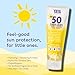 YAYA ORGANICS Baby + Kids Mineral Sunscreen Lotion, SPF 50, Reef-Friendly, Non-Nano Zinc Oxide, Water-Resistant, Hypoallergenic, Pure + Gentle for delicate skin, 3 oz