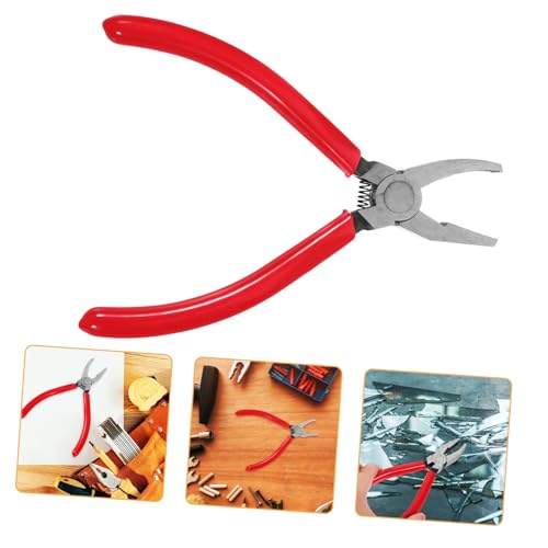 HOMOCONO Laufzange Zum Glasschneiden Buntglaszange Aus Robustem Material Glasbrechzange Für Präzises Schneiden Mosaikbrechwerkzeug Zum Einfachen Brechen Zange Für Glasschneidarbeiten Für He