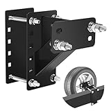 resto pate rouen Les porte-pneus de secours fabriqués en acier au carbone haute résistance garantissent durabilité et résistance à la corrosion, pour les voyages sur la route et les aventures de longue distance tout en maintenant la stabilité sur tous les terrains