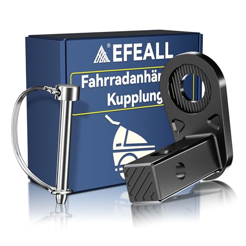 EFEALL Fahrradanhänger Kupplung für Kid/Kid Plus bis 2015 Fahrradanhänger Stabile Fahrrad Anhängerkupplung mit Sicherheitsstift Fahrradkupplung für Hundeanhänger Kinderanhänger Lastenanhänger