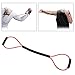 Fancyes Elastic Resistance Bands Pull Rope Agility Training for Shadow Boxing Punching Arm, Red 20LB