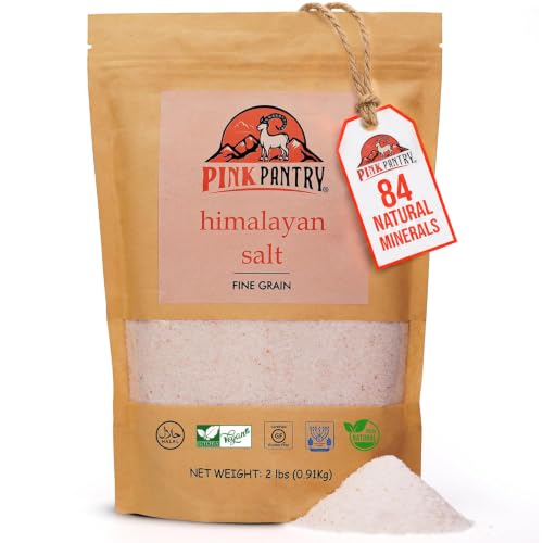 Pink Pantry Himalayan Pink Salt Fine Grain 2lb Pouch