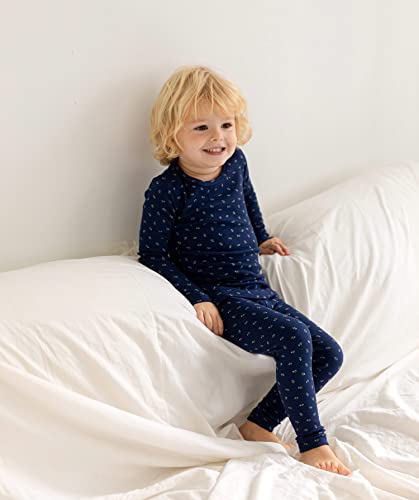 Image of AVAUMA Baby Boys Girls Pajama Set 6M-7T Kids Cute Toddler Snug fit Pattern Design Pjs Cotton Sleepwear