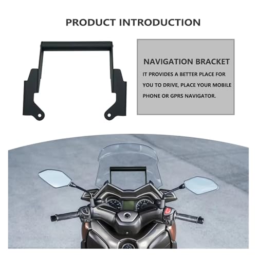 Support navigation pour XMAX 300 2018-2022 barre d'extension moto - 6