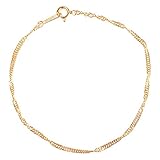 [FAIRY CULLET] K18 スクリューチェーン 16cm 幅約1.6mm 約1.0g 検定印 18金 ブレスレット