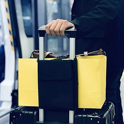 Venus valink Multifunción Equipaje Fijo Bolsa Plegable Correas Maleta Portátil Embalaje Organizadores Almacenaje Tirantas Cinturón para Viaje Negocios Accesorios - Negro