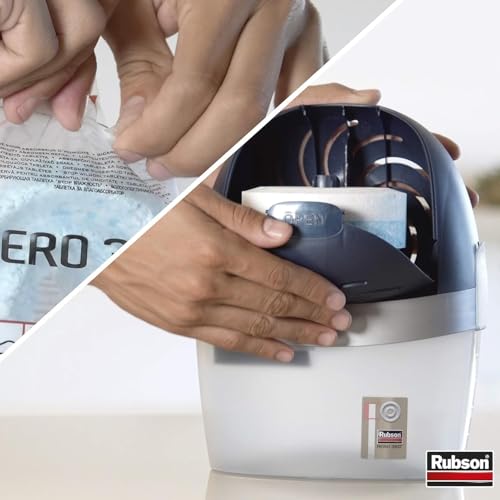 Miniatura 4 de Rubson Aero 360 Tableta De Recambio De Olor Neutro, Absorbe Humedad Y Neutraliza Malos Olores, Recambios Rubson Para Deshumidificador Aero 360 1 X 450 G