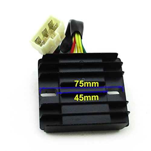 Xljoy 3 Phase Voltage Regulator Rectifier For Linhai 260Cc 300Cc Atv 260 Scooter Pit Dirt Go Kart #TOP1