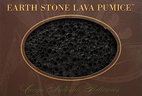 Image of Cuccio Naturale Natural Earth Lava Pumice Stone Foot and Elbow Pumice Premium Scrubber Callus Remover for Feet Hands and Body Perfect Pedicure Beauty Tools for Exfoliation to Remove Dead Skin
