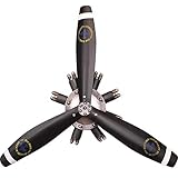 MOCOHANA® Vintage Airplane Propeller Metal Flight Propeller for Art Office Home Decor Housewarming...
