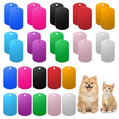 PercyEffie Blank Dog Tags