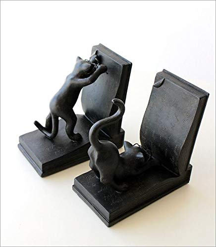 Amazon.co.jp: 本立て ブックスタンド CDスタンド 猫雑貨