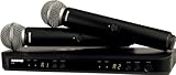  Shure blx288e-sm58-m17 conjuntos de sistemas de mano portátil inalámbrico