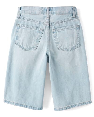 Image of The Children's Place Girls' Denim Bermuda Shorts