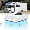 12V Fast Cooling RV Air Conditioner 12000 BTU, Universal RV Rooftop Ac Unit 12 Volt DC Camper Ac Units, Low-Noise Easy Install For Van, Truck, Travel Trailer, Fifth Wheel, Golf Vant, Motorhome