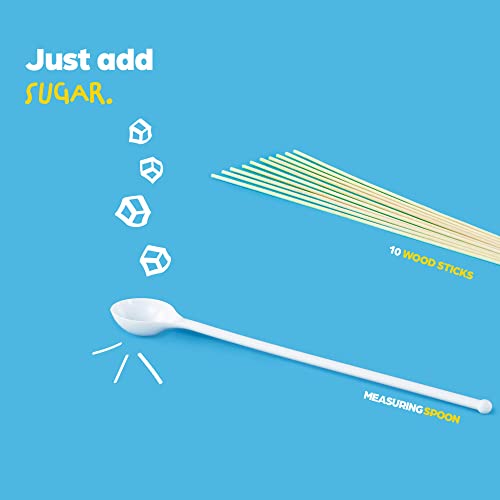 Wicked Gizmos Candy Floss Machine - Retro Cotton Candy Machine - with Sugar Guard, Wooden Sticks & Scoop - Fun Candy Floss Maker for Home Use & Kids’ Parties