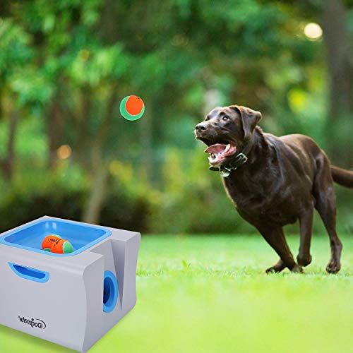 IDOGMATE Big Dog Ball Launcher, Tennis Ball Thrower for Big Dogs and mid Sized Dogs