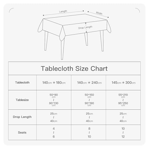 Nappe vichy rectangulaire pour protéger la table avec style