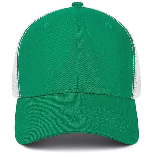 Embroidered Golf Hat for Men Women Green
