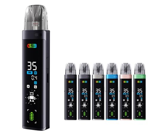 [EF Caliburn G3 Pro Pod X^[^[Lbg Jo[ W[X[ v |bh System Kit 1000mAh 3ml dq^oR Vape xCv (Midnight Black)