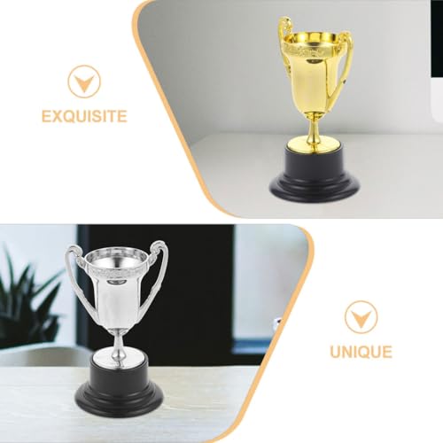 TOPPERFUN Troféu 12Pcs 3. 3X2. 0X1. 8In Mini Troféu De Bronze De De Troféu De Competição De Troféu D