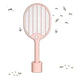 ▶ [Asesino de mosquitos de alto voltaje de 3000 V]: la batería de 1200 mAh puede generar un voltaje de 3000 V cuando entra en contacto con mosquitos, que pueden matar a los mosquitos u otros insectos.