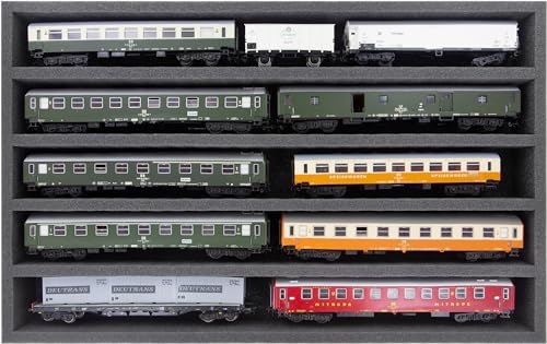 Mousse Feldherr DS050A003 Écartement 00 rangement horizontal pour locomotive et wagon miniature