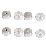 Contenido del paquete: 8 x discos de aluminio; Hilo diámetro del agujero: 5mm / 0,2