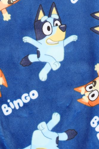 Bluey Boys Luxury Fleece Long Pyjama Set (3-4 Years) Blue - Image 6