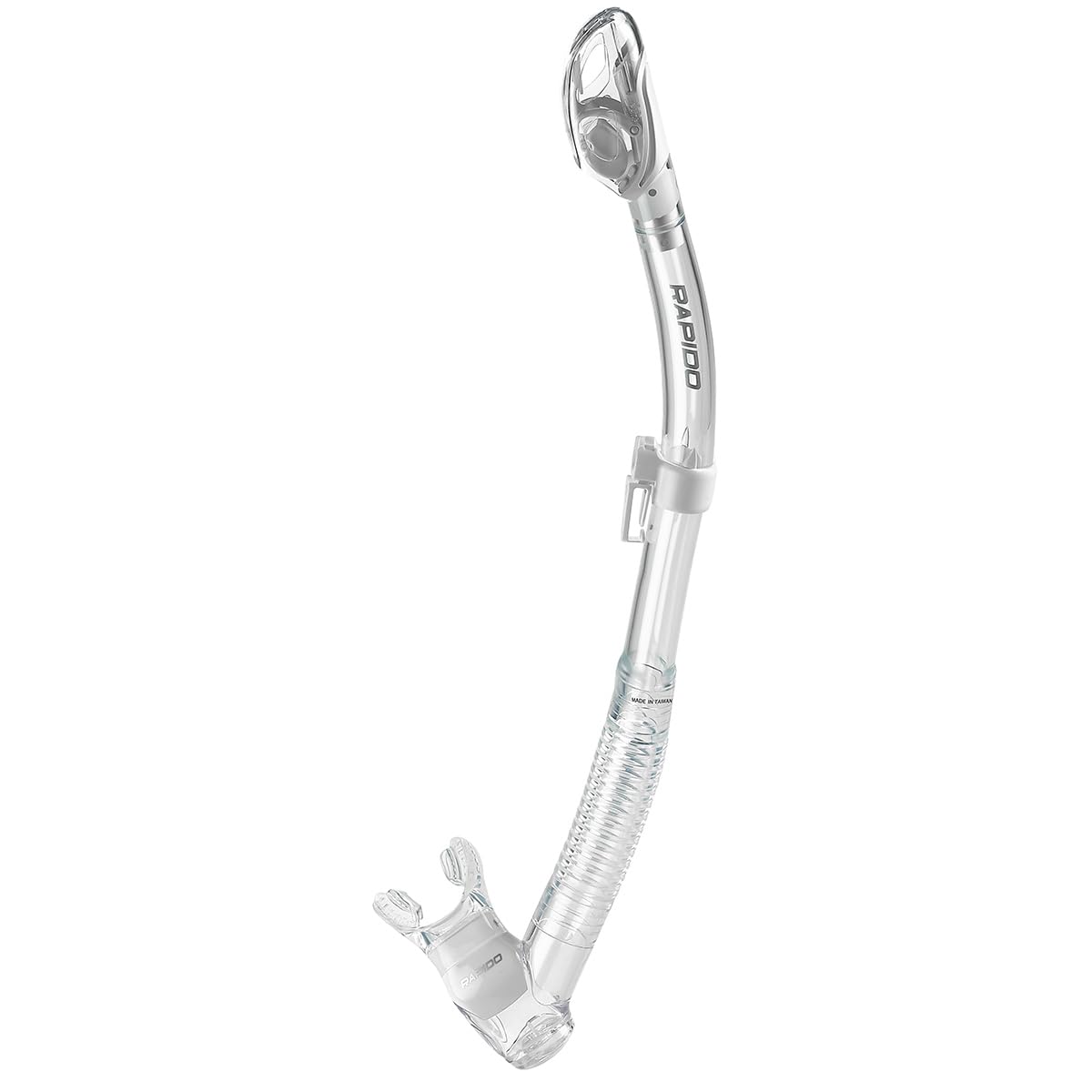 Rapido Energy Dry Snorkel - Clear/Pastel White