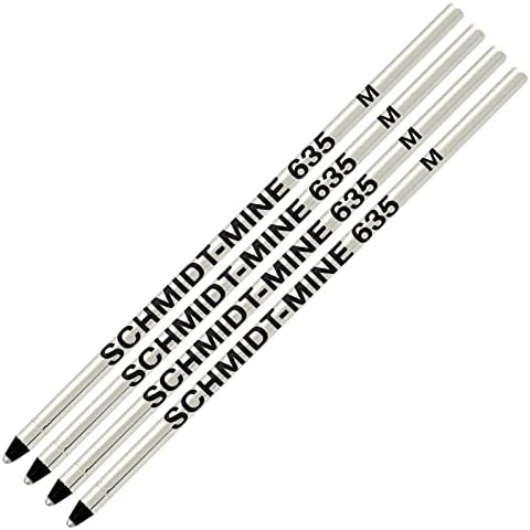 Schmidt 635 D1 Mine Ballpoint Refill - Blue Ink (Medium Tip 0.7mm) - Pack Of 2 - View #7