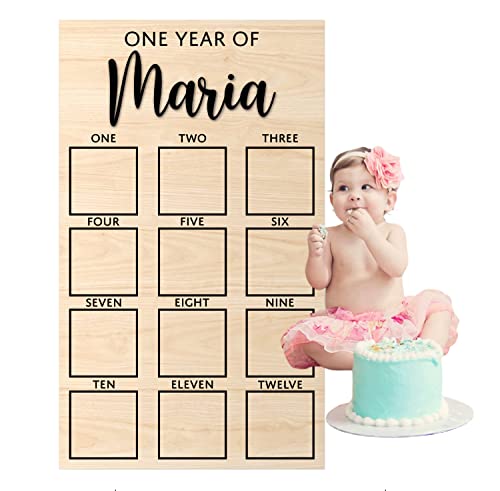 Cadre Photo,Cadre Photo Pour 1er Anniversaire,cadre Photo Pour Bébé De 1 à 12 Mois,décorations