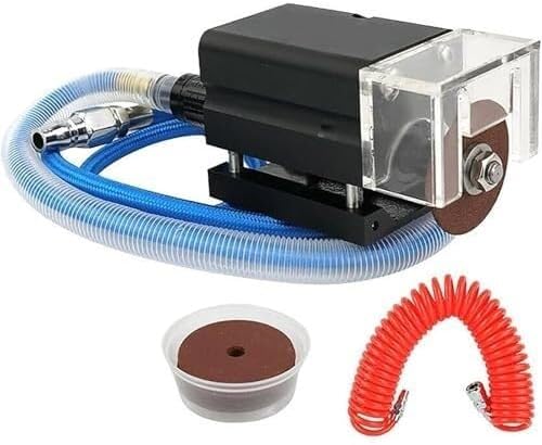 Pneumatic Grinding Machine, Angle Grinder Pneumatic Cutting Machine With, 30000 RPM Air Grinder, Handheld Abrasive Wheel Cutting Tool with 50mm Cutting Wheel for Die Cutting.